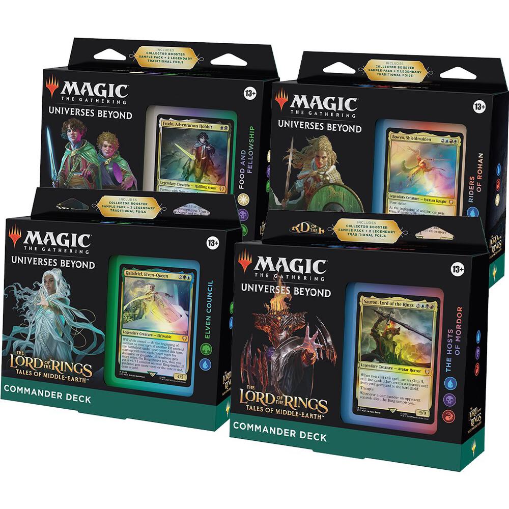 The Lord of the Rings: Tales of Middle-earth Commander Decks - Commander: The Lord of the Rings: Tales of Middle-earth (LTC)
